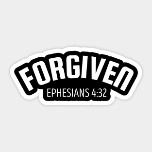 Forgiven Sticker